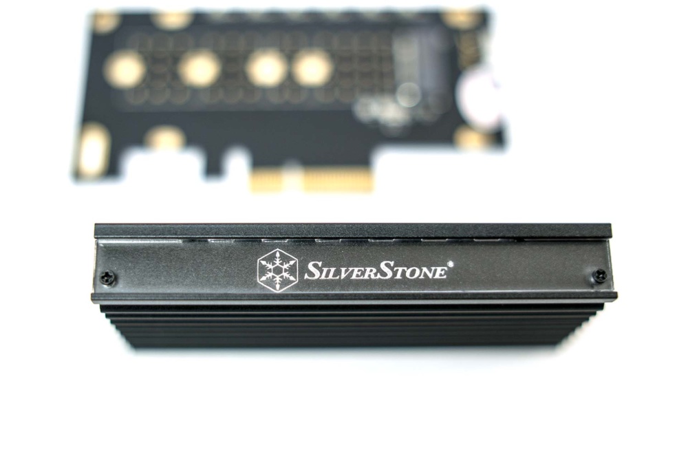 heatsink side view Silverstone ECM24-ARGB