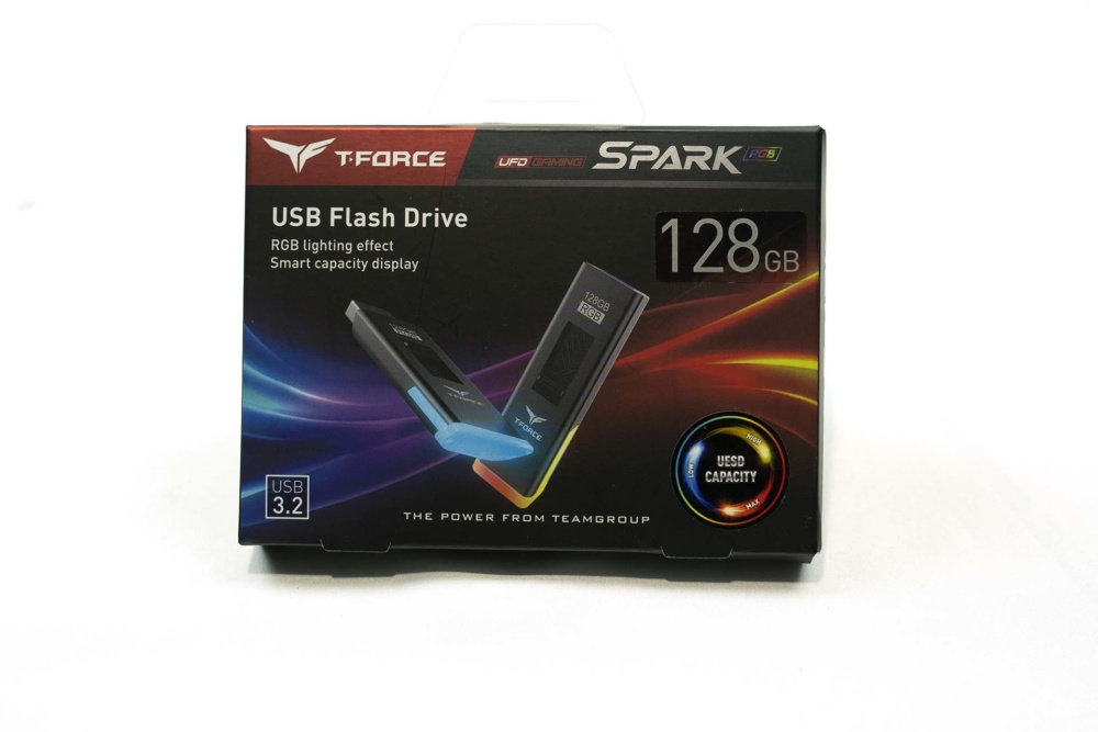 Spark USB Drive box front
