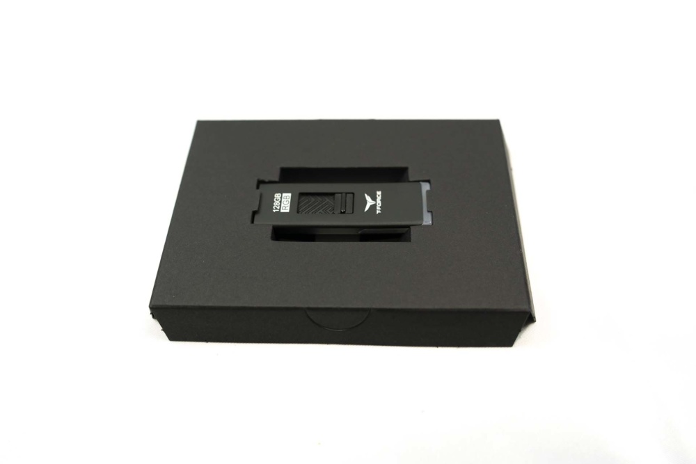 internal packaging T-Force Spark RGB USB Drive