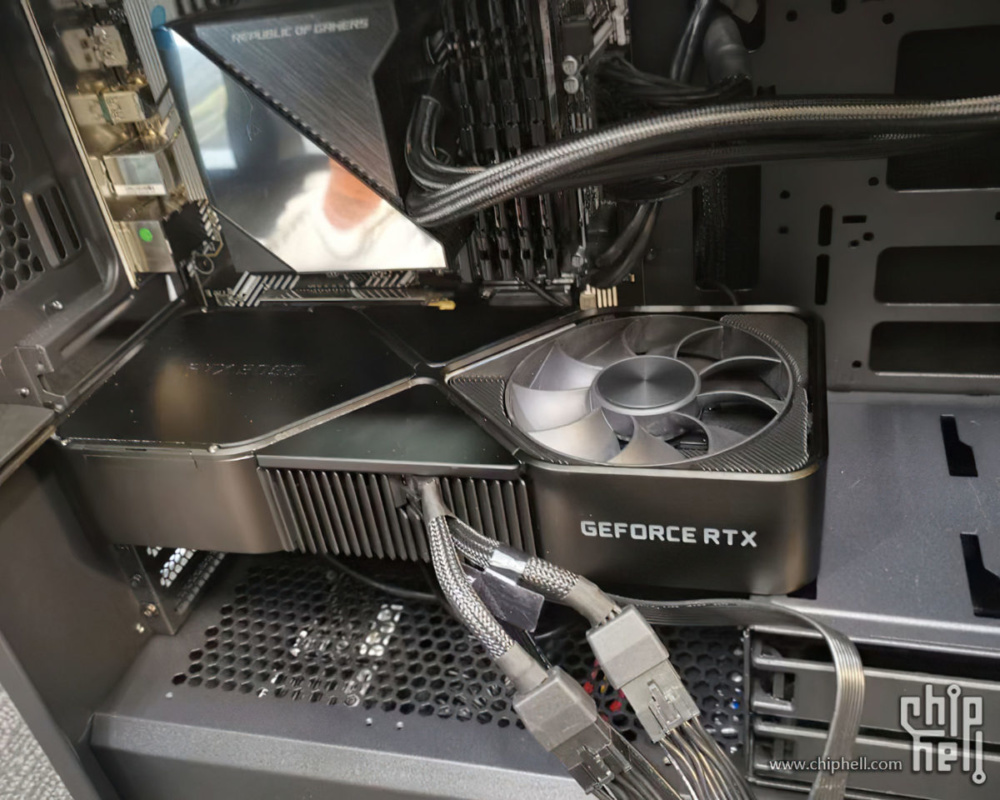 NVIDIA GeForce RTX 3090 installed