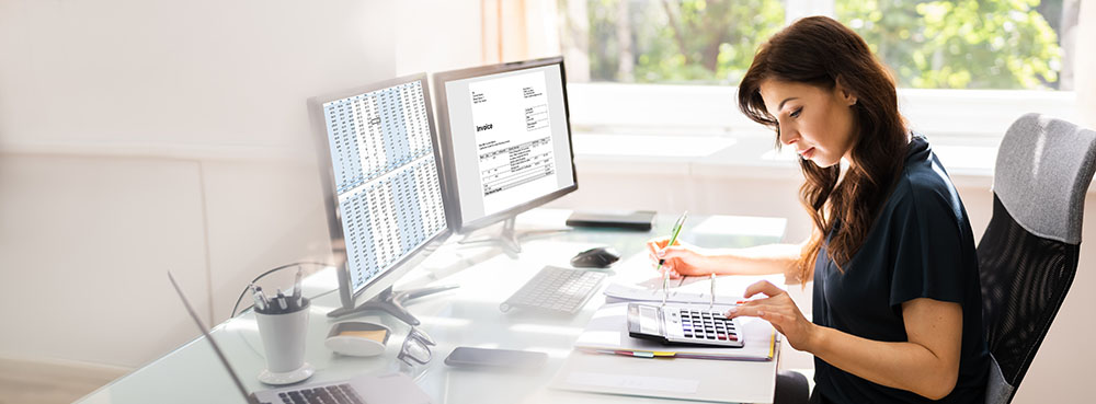 business working desktop