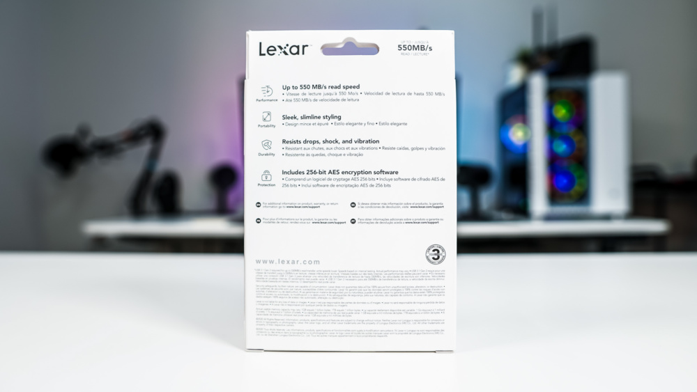 Lexar SL200 Portable Solid State Drive