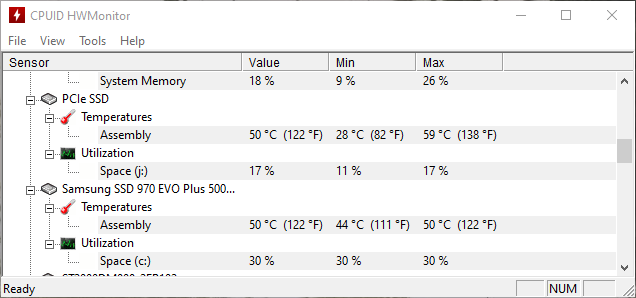 Silverstone ECM24-ARGB pcmark 10 no heatsink