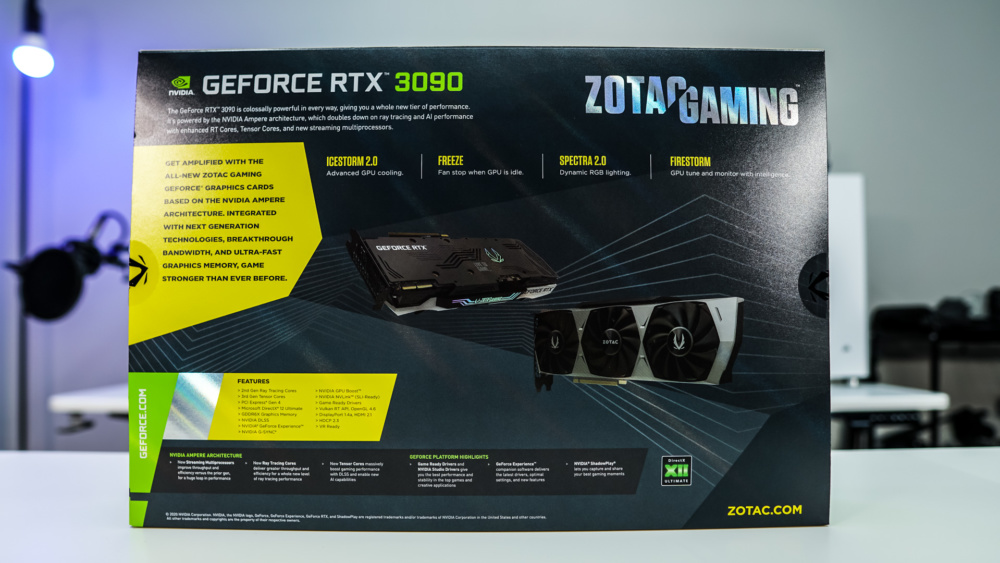 ZOTAC GeForce RTX 3090 Trinity Graphics Card