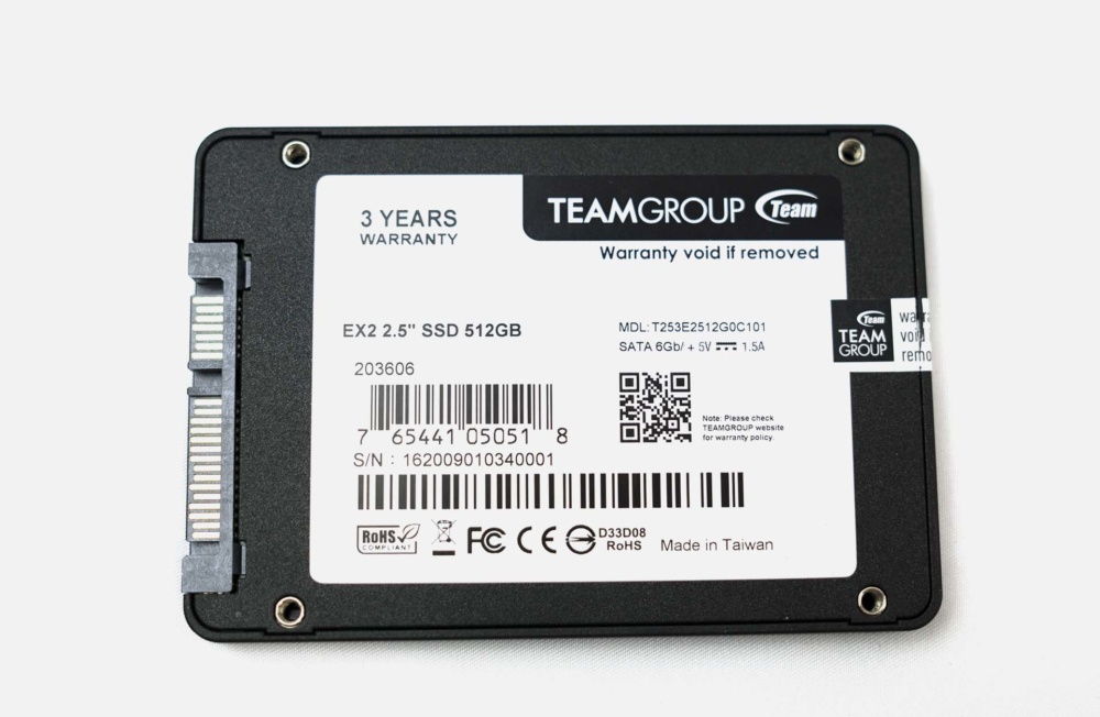 back side EX2 Elite SSD