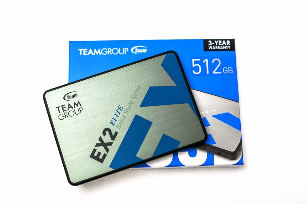 Sitting on box EX2 Elite SSD