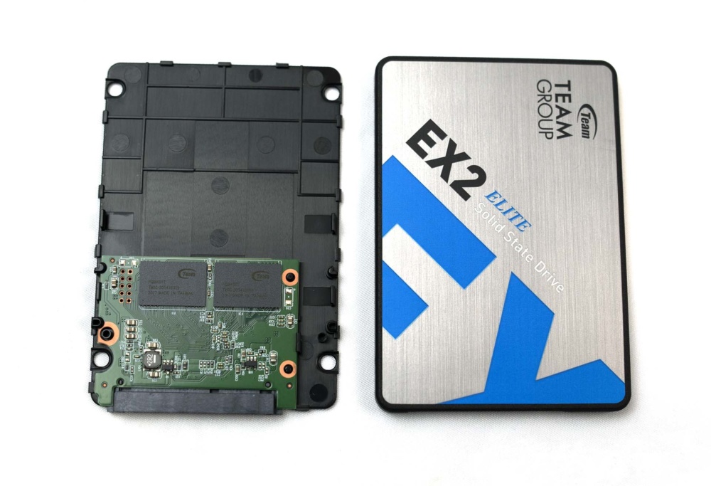 disassembled EX2 Elite SSD