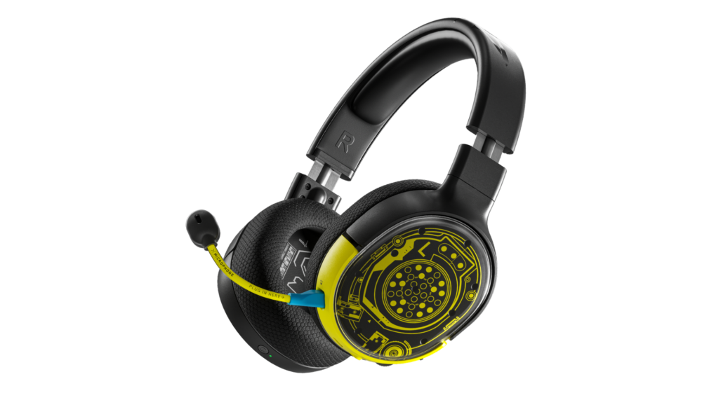 SteelSeries Cyberpunk 2077 Arctis 1 Wireless Netrunner Edition headphones