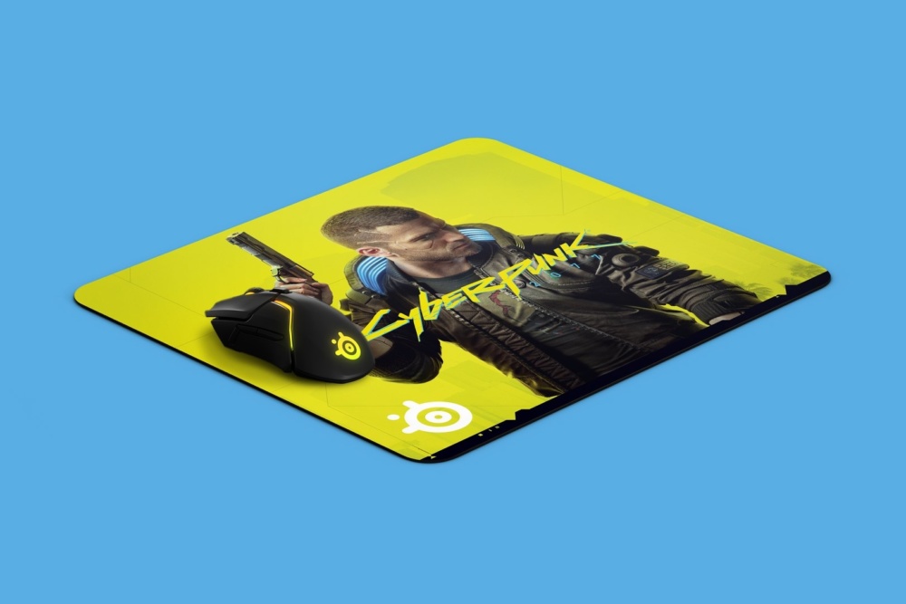 SteelSeries Cyberpunk 2077 mousepad