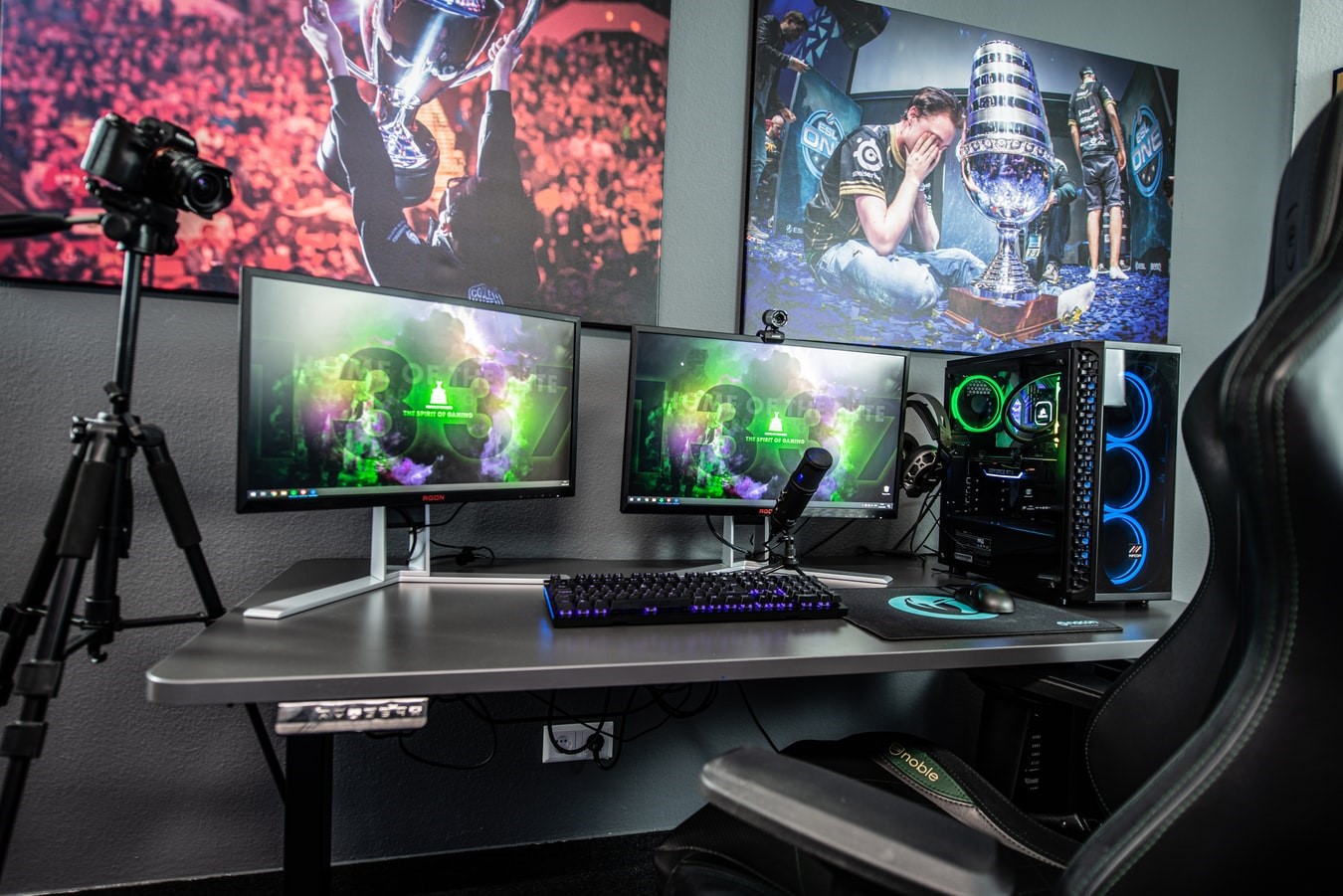 gaming streaming setup