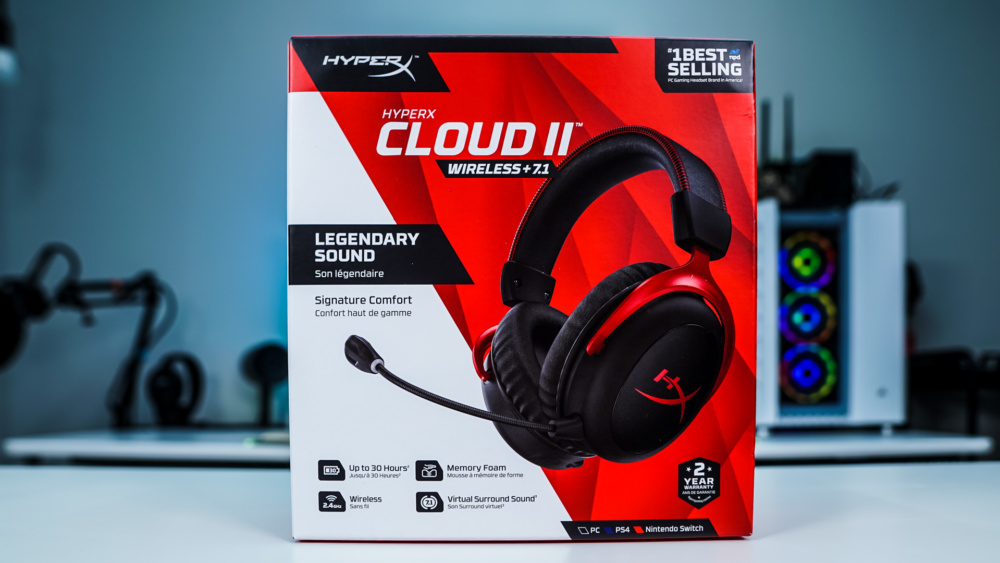 HyperX Cloud II Wireless Gaming Headset