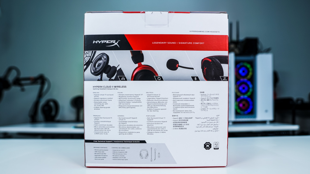 HyperX Cloud II Wireless Gaming Headset