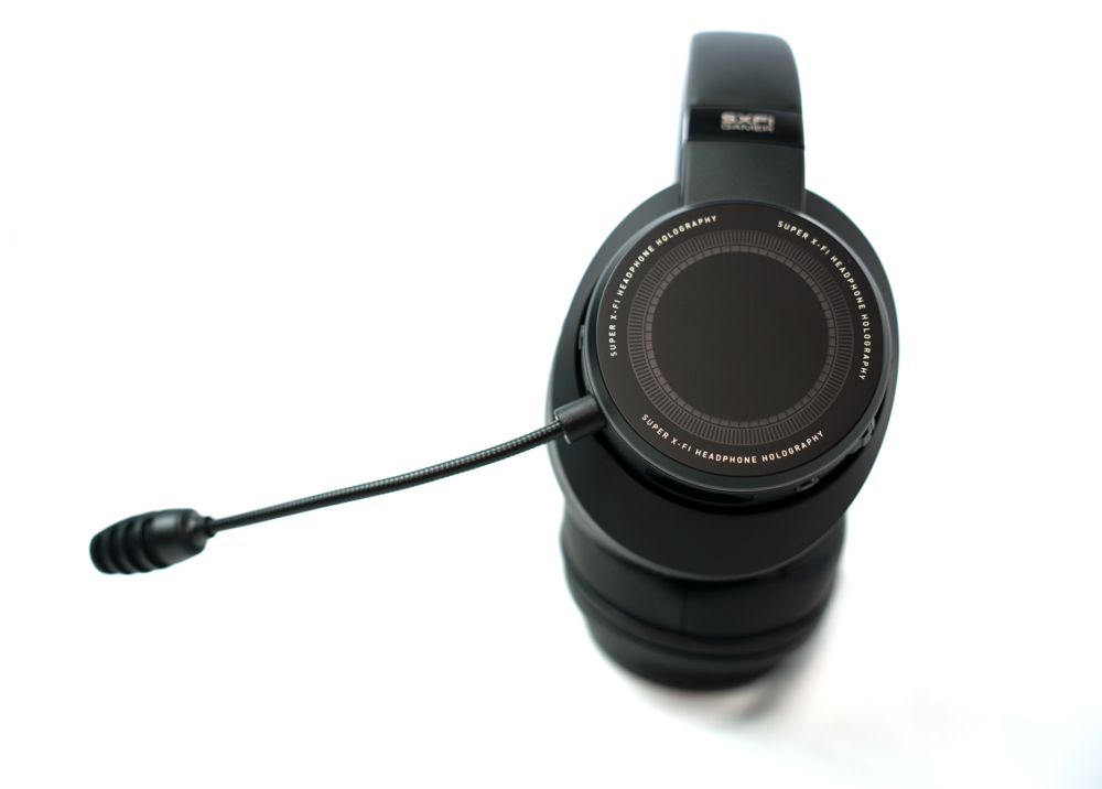 SXFI Gamer left side view