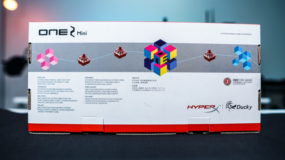 HyperX x Ducky One 2 Mini Gaming Keyboard