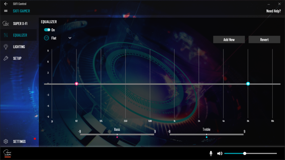 SC Connect equalizer_flat