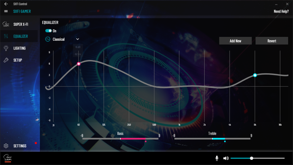 SB Connect equalizer classical