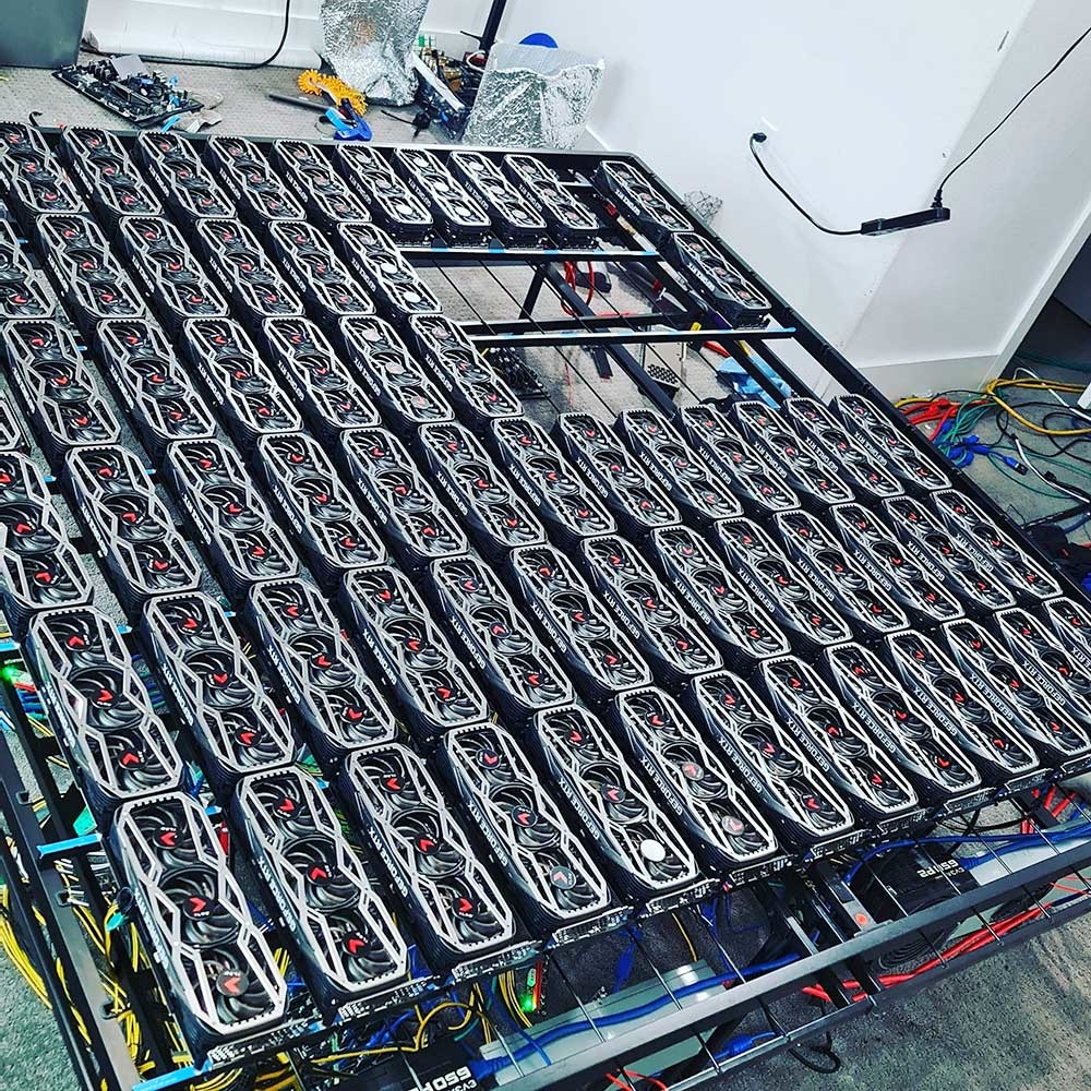 GeForce RTX 3080 Mining Rig