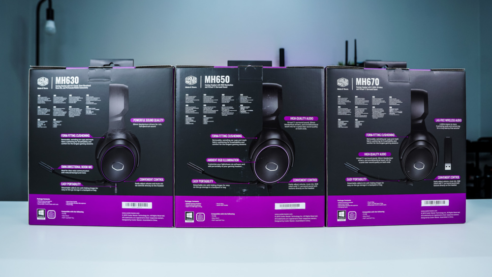Cooler Master MH Series Gaming Headsets