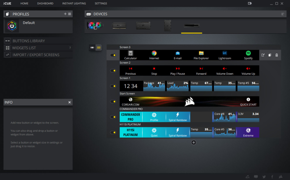 corsair icue nexus ss8