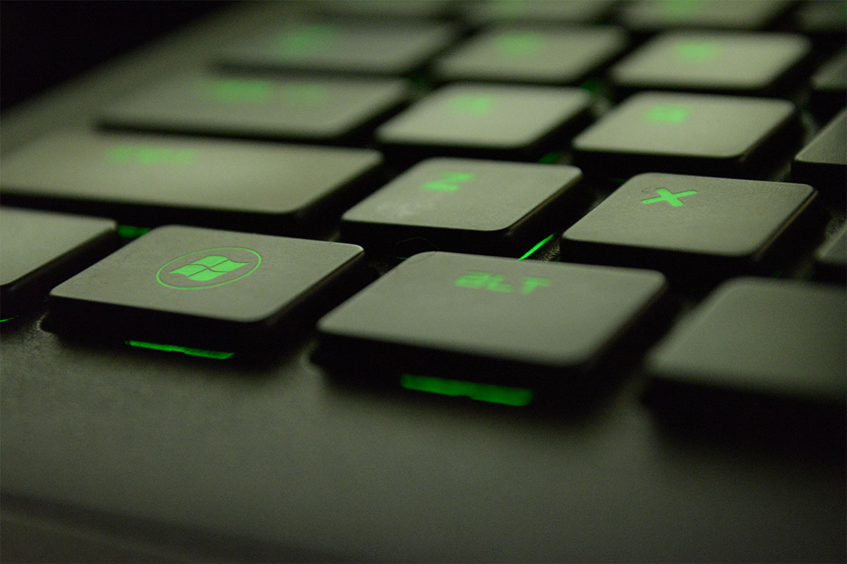 keyboard gaming laptop