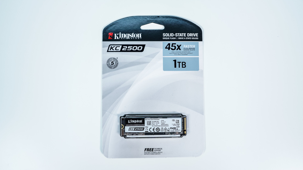 Kingston KC2500 M.2 NVMe Solid State Drive