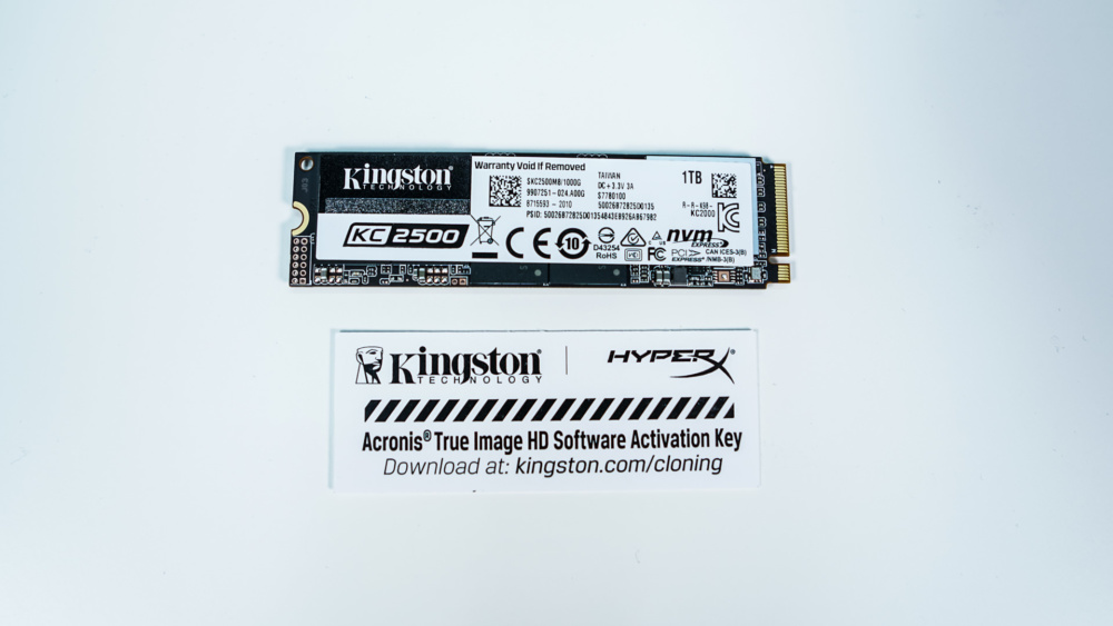 Kingston KC2500 M.2 NVMe Solid State Drive