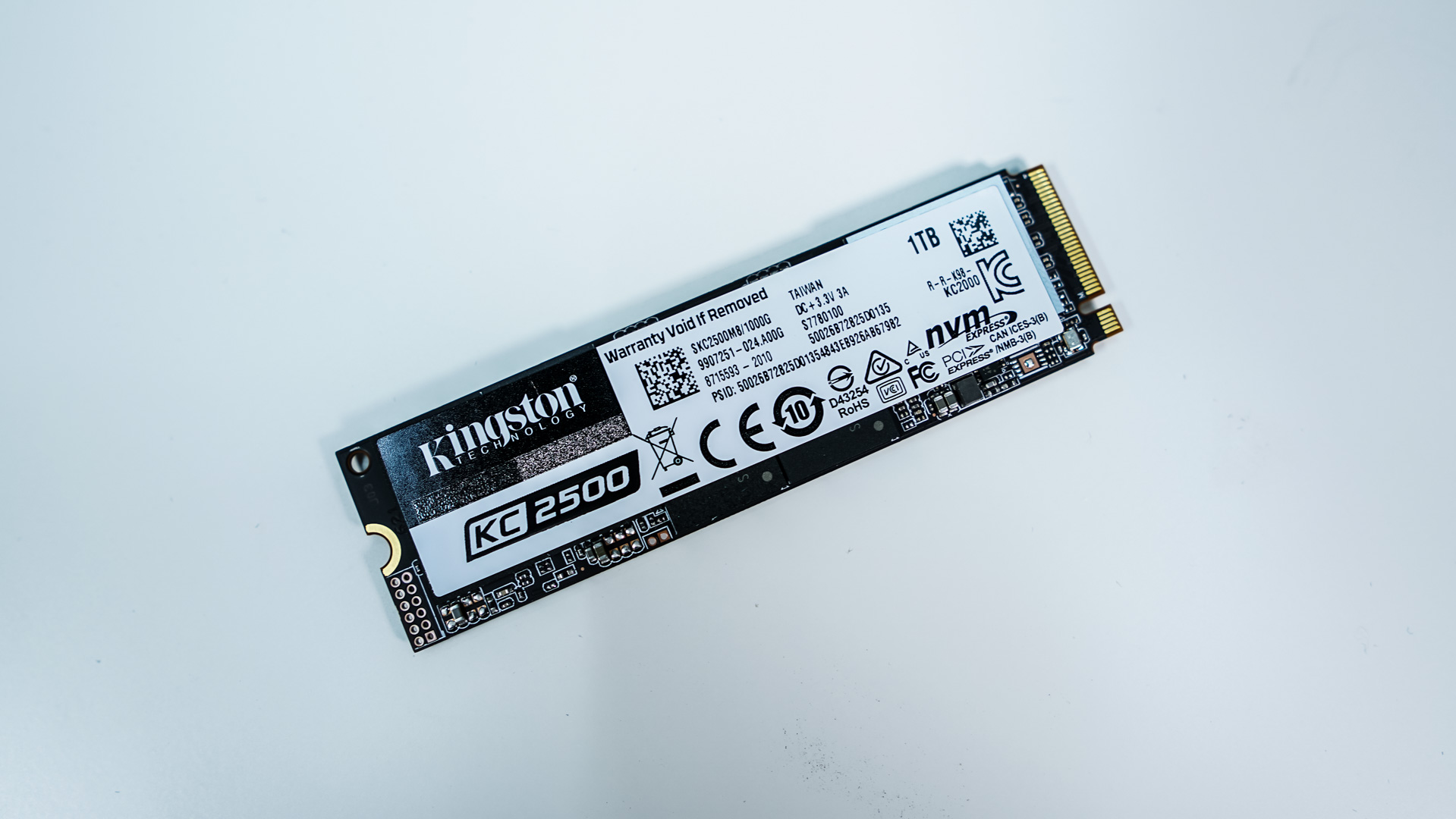 Kingston KC2500 M.2 NVMe Solid State Drive