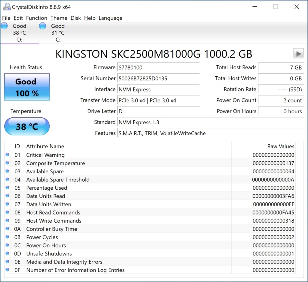 kingston kc2500 info2