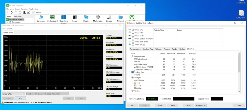 sabrent adapter temp