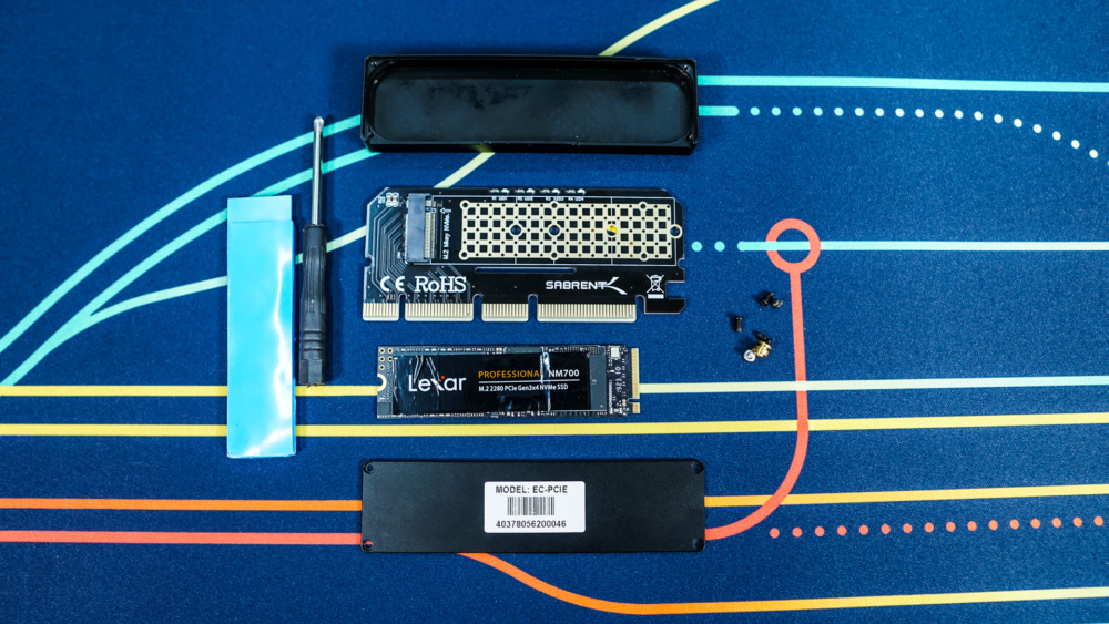 Sabrent NVMe M.2 to PCI-Express Adapter Card