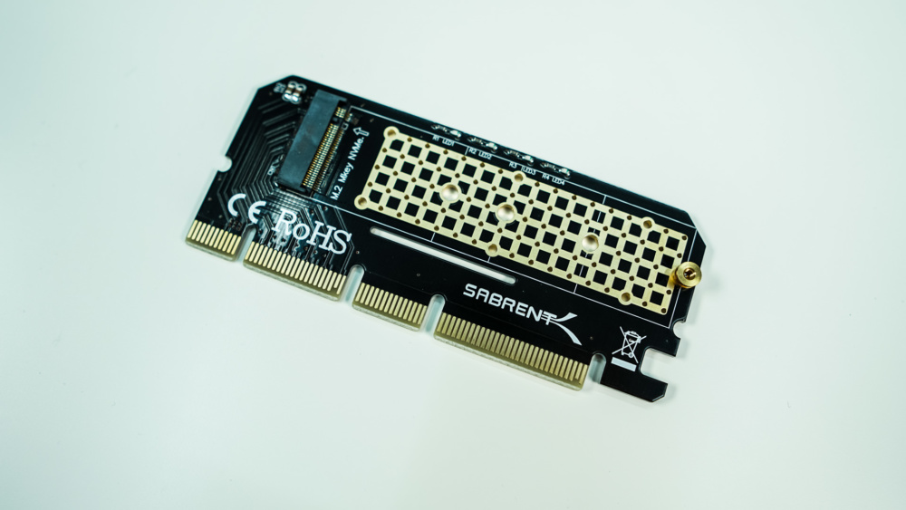 Sabrent NVMe M.2 to PCI-Express Adapter Card
