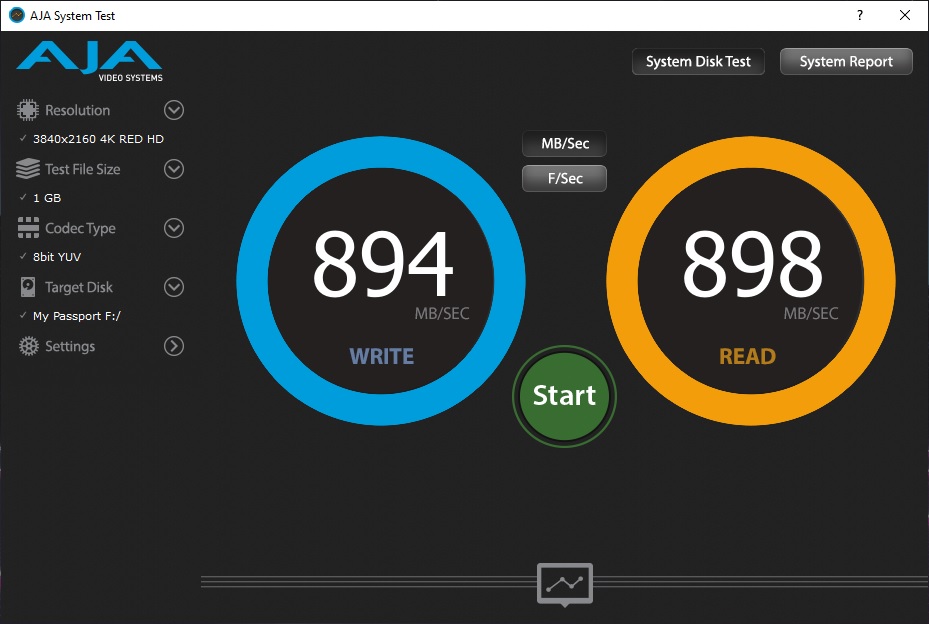 wd mypassport ssd aja