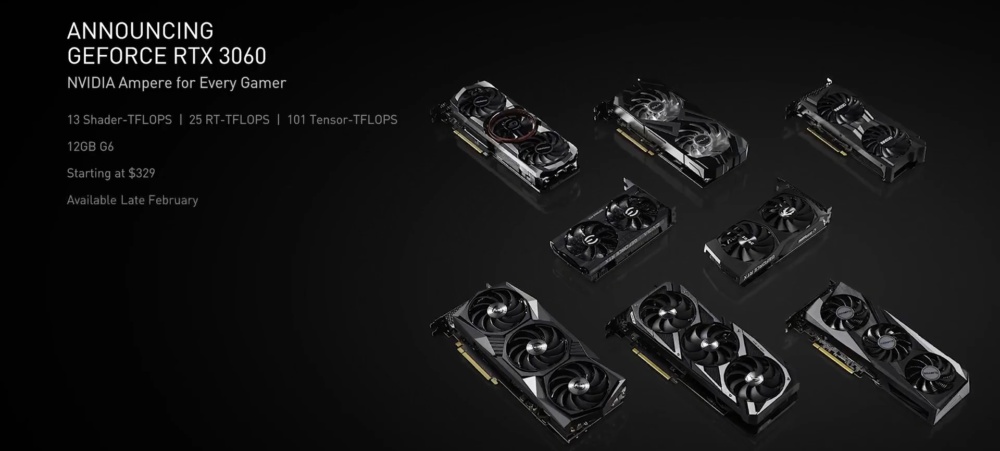 NVIDIA GeForce RTX 3060 Launch
