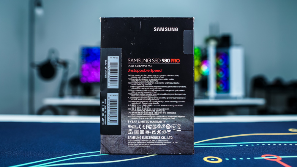 Samsung 980 Pro PCIe 4.0 NVMe Solid State Drive
