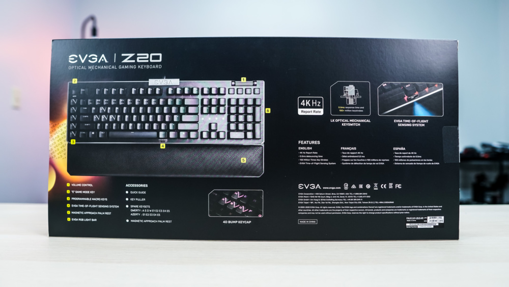 EVGA Z20 Gaming Keyboard