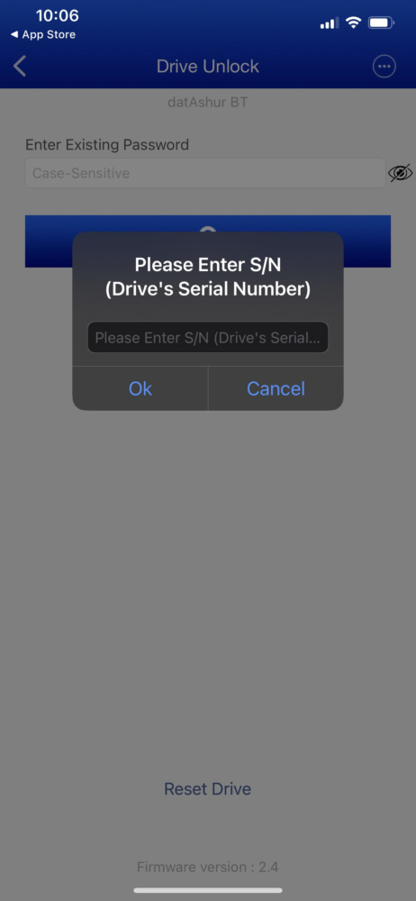 istorage datashur bt_serial number