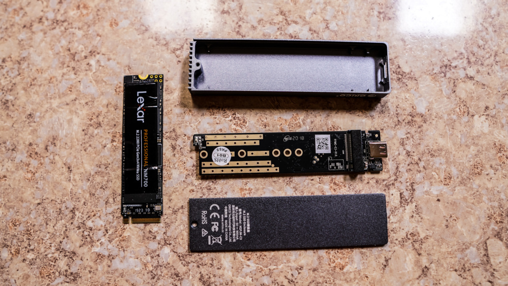 ORICO Portable M.2 Enclosure