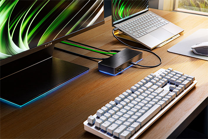 small razer thunderbolt 4 dock chroma