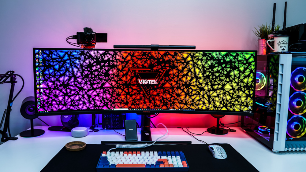 Viotek SUW49DA 49-inch Super Ultrawide Curved Monitor