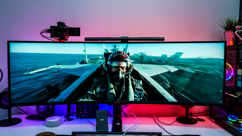 Viotek SUW49DA 49-inch Super Ultrawide Curved Monitor
