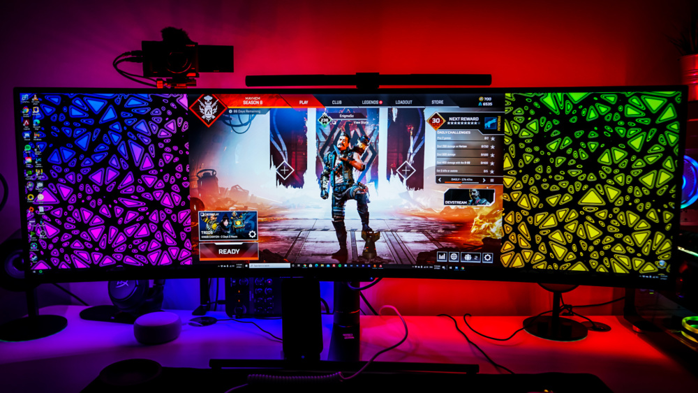 Viotek SUW49DA 49-inch Super Ultrawide Curved Monitor