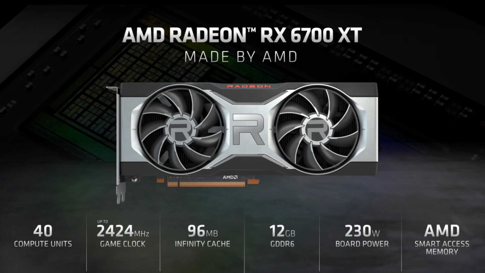 AMD Radeon RX 6700 XT Specs
