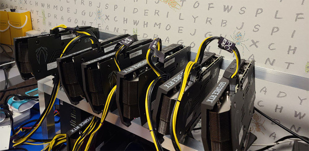 GeForce RTX 3060 ETH 7 way 1