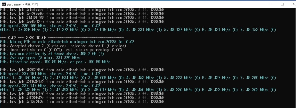 GeForce RTX 3060 ETH 7 way