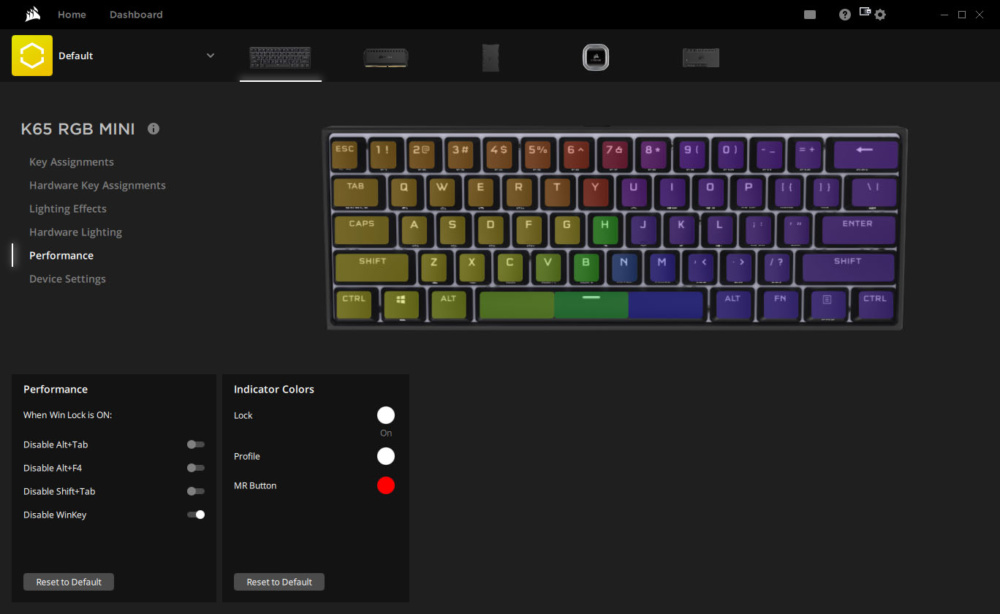 corsair k65 rgb mini ss6