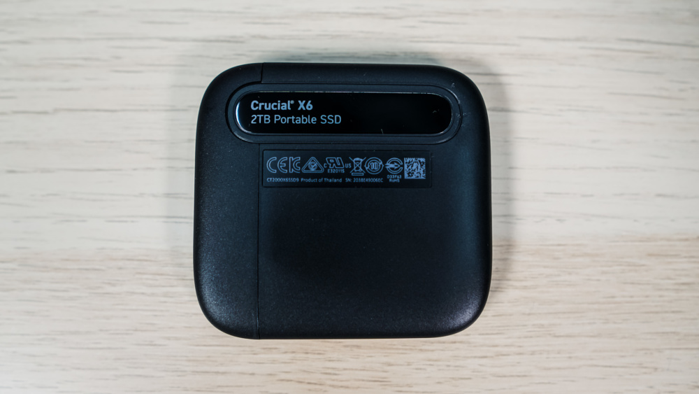 Crucial X6 Portable Solid State Drives