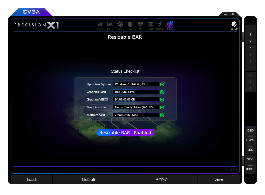 evga bar 1