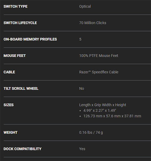 razer viper ultimate specs2