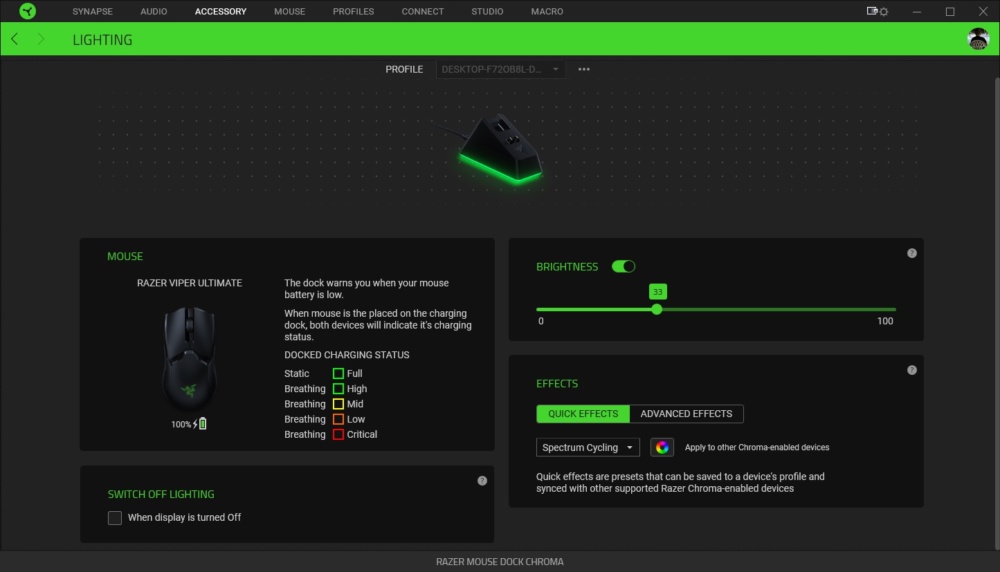 razer viper ultimate ss1