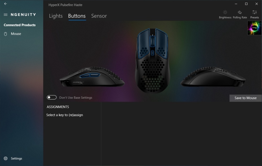 HyperX Pulsefire Haste